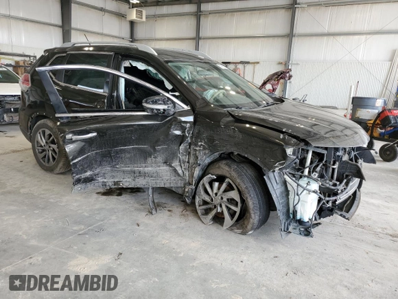 2015 Nissan Rogue SV with VIN 5N1AT2MT1FC774630, listed as a Copart auction lot 51665575 with 0 mi miles and Salvage Title. Bid and sale history available at carsss.com. Image 4.