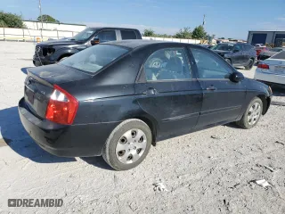 2006 Kia Spectra EX with VIN KNAFE121965264656, listed as a Copart auction lot 69724334 with 101,685 mi miles and Salvage Title. Bid and sale history available at carsss.com. Image 3.