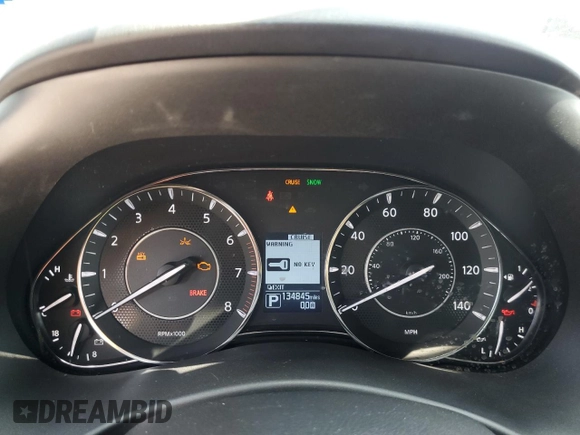 2018 Nissan Armada Platinum with VIN JN8AY2NF7J9333397, listed as a Copart auction lot 61851004 with 134,845 mi miles and Clean Title. Bid and sale history available at carsss.com. Image 9.