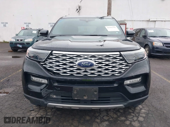 2020 Ford Explorer Platinum with VIN 1FM5K8HCXLGB75036, listed as a IAAI auction lot 41592792 with 40,507 mi miles. Bid and sale history available at carsss.com. Image 12.