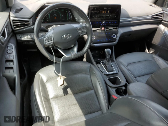 2021 Hyundai Ioniq Limited with VIN KMHC05LC1MU254410, listed as a Copart auction lot 53477115 with 126,606 mi miles and Salvage title. Bid and sale history available at DreamBid. Image 8.