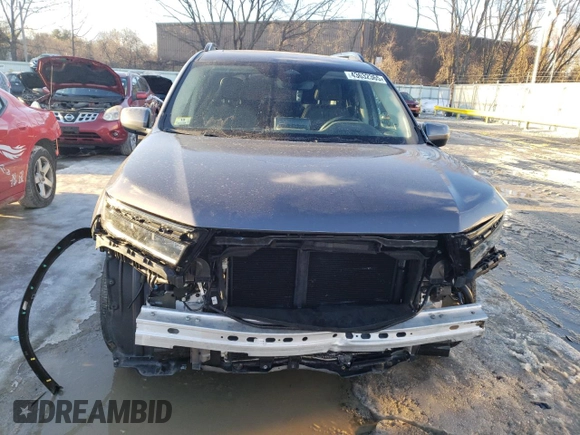 2023 Honda Pilot Elite with VIN 5FNYG1H85PB021288, listed as a Copart auction lot 43632365 with 19,736 mi miles and Salvage Title. Bid and sale history available at carsss.com. Image 5.