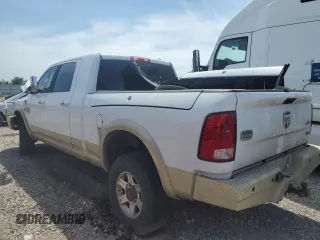 2012 Ram 2500 Laramie Limited z VIN 3C6UD5PL5CG173734, wystawiony jako Copart lot #56576995 z przebiegiem 296 460 mil mil oraz Czysty tytuł • Clean title. Historia ofert i sprzedaży dostępna na DreamBid. Obrazek 2.