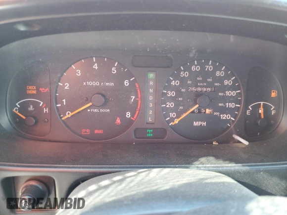 1999 Isuzu Rodeo S with VIN 4S2CM58WXX4318576, listed as a Copart auction lot 44378265 with 258,981 mi miles and Salvage Title. Bid and sale history available at DreamBid. Image 9.