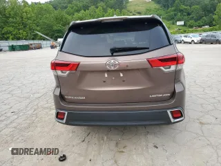 2018 Toyota Highlander Limited with VIN 5TDDZRFH9JS906459, listed as a Copart auction lot 60780655 with 32,068 mi miles and Salvage title. Bid and sale history available at DreamBid. Image 6.