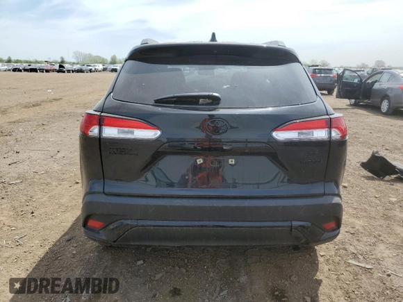 2024 Toyota Corolla Cross Hybrid S with VIN 7MUFBABG4RV061856, listed as a Copart auction lot 55831315 with Not provided miles and Salvage title. Bid and sale history available at DreamBid. Image 6.