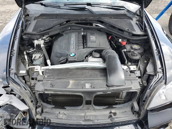 2013 BMW X5 xDrive35i with VIN 5UXZV4C53D0B00219, listed as a Copart auction lot 48434595 with 160,409 mi miles and Salvage Title. Bid and sale history available at carsss.com. Image 12.