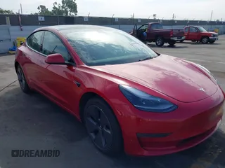 2023 Tesla Model 3 with VIN 5YJ3E1EA9PF608567, listed as a IAAI auction lot 40466546 with 41,524 mi miles and . Bid and sale history available at carsss.com. Image 1.