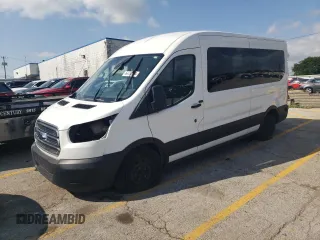 2019 Ford Transit Passenger XL with VIN 1FBAX2CGXKKA82934, listed as a Copart auction lot 64722504 with 196,316 mi miles and Clean Title. Bid and sale history available at carsss.com. Image 1.
