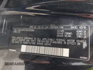 2011 Volvo C30 with VIN YV1672MK7B2200954, listed as a IAAI auction lot 41894293 with 138,616 mi miles. Bid and sale history available at carsss.com. Image 9.