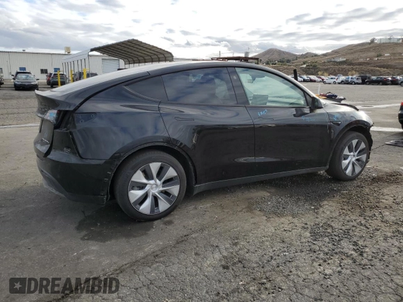2023 Tesla Model Y Long Range with VIN 7SAYGDEE8PF877926, listed as a Copart auction lot 44342645 with 41,408 mi miles and Salvage Title. Bid and sale history available at DreamBid. Image 3.