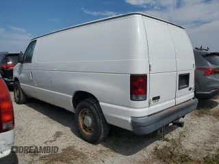 2004 Ford Econoline Cargo with VIN 1FTRE14W94HA79656, listed as a Copart auction lot 75132854 with 202,889 mi miles and Salvage Title. Bid and sale history available at carsss.com. Image 2.