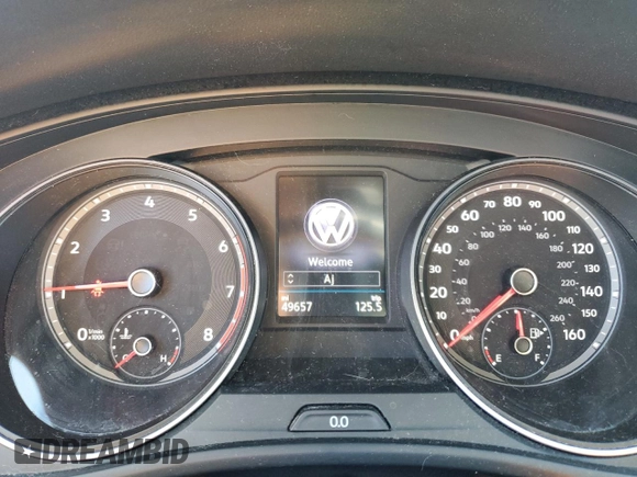 2021 Volkswagen Atlas SE with VIN 1V2LP2CA5MC521520, listed as a Copart auction lot 53518455 with 49,657 mi miles and Salvage title. Bid and sale history available at DreamBid. Image 9.