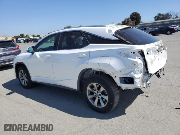 2016 Lexus RX 350 with VIN JTJBZMCA8G2010538, listed as a Copart auction lot 55856555 with 68,952 mi miles and Salvage title. Bid and sale history available at DreamBid. Image 2.