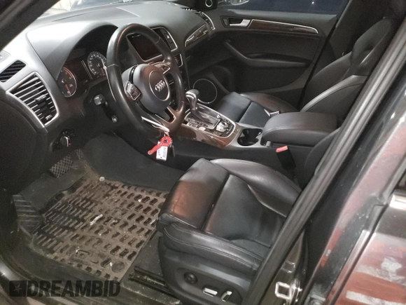 2015 Audi Q5 Premium Plus with VIN WA1LFAFP2FA074636, listed as a Copart auction lot 60327565 with 132,084 mi miles and Salvage title. Bid and sale history available at DreamBid. Image 7.