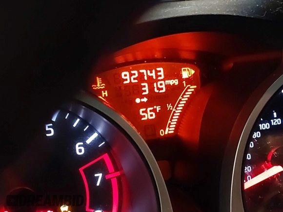 2015 Nissan Juke SV with VIN JN8AF5MR6FT509241, listed as a IAAI auction lot 41580123 with 92,743 mi miles. Bid and sale history available at carsss.com. Image 14.