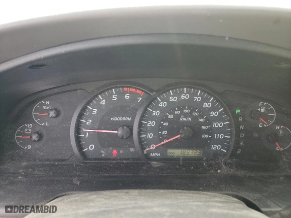 2006 Toyota Tundra SR5 with VIN 5TBBT44196S475221, listed as a Copart auction lot 45376545 with 189,323 mi miles and Salvage Title. Bid and sale history available at carsss.com. Image 9.