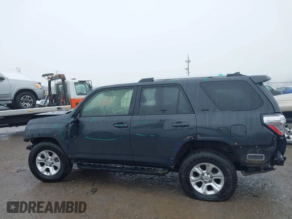 2024 Toyota 4Runner SR5 Premium with VIN JTENU5JR0R6244967, listed as a IAAI auction lot 41564159 with 6,145 mi miles and . Bid and sale history available at DreamBid. Image 14.