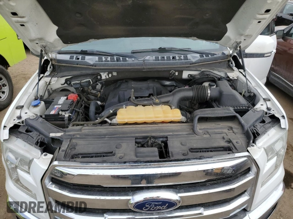 2017 Ford F-150 XL with VIN 1FTEW1EP4HKD27212, listed as a Copart auction lot 49503755 with 115,926 mi miles and Salvage Title. Bid and sale history available at carsss.com. Image 11.