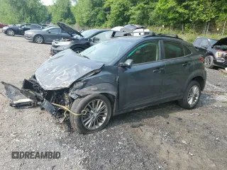 2020 Hyundai Kona SEL with VIN KM8K2CAA9LU549149, listed as a Copart auction lot 59414505 with 99,044 mi miles and Salvage title. Bid and sale history available at DreamBid. Image 1.