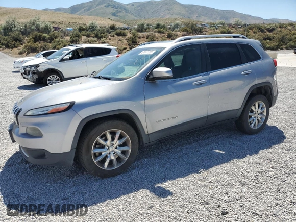 2014 Jeep Cherokee Limited z VIN 1C4PJMDB7EW173601, wystawiony jako Copart lot #61677255 z przebiegiem 180 446 mil mil oraz Szkoda całkowita • Salvage title. Historia ofert i sprzedaży dostępna na DreamBid. Obrazek 1.