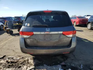 2016 Honda Odyssey SE with VIN 5FNRL5H37GB078183, listed as a Copart auction lot 45050885 with 125,085 mi miles and Salvage Title. Bid and sale history available at carsss.com. Image 6.