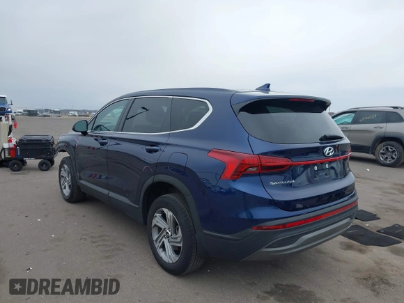 2023 Hyundai Santa Fe SE z VIN 5NMS1DAJ2PH555126, wystawiony jako IAAI lot #41992424 z przebiegiem 34 263 mil mil oraz . Historia ofert i sprzedaży dostępna na DreamBid. Obrazek 3.