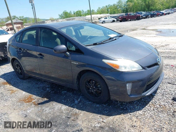 2013 Toyota Prius One with VIN JTDKN3DU0D5691290, listed as a IAAI auction lot 42138179 with 102,003 mi miles and . Bid and sale history available at DreamBid. Image 1.