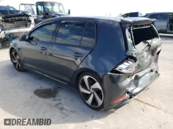 2021 Volkswagen Golf GTI S with VIN 3VW6T7AU5MM004203, listed as a Copart auction lot 87228754 with 24,481 mi miles and Salvage Title. Bid and sale history available at carsss.com. Image 2.