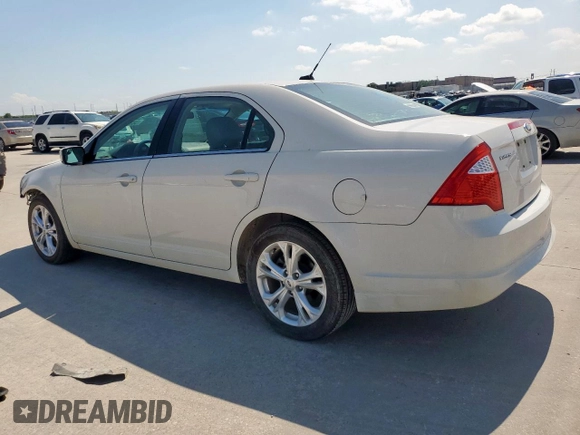 2012 Ford Fusion SE z VIN 3FAHP0HA9CR395558, wystawiony jako Copart lot #58925035 z przebiegiem 126 089 mil mil oraz Szkoda całkowita • Salvage title. Historia ofert i sprzedaży dostępna na DreamBid. Obrazek 2.