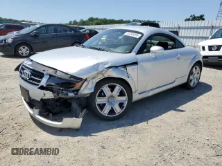 2005 Audi TT with VIN TRUSC28N451013207, listed as a Copart auction lot 55395294 with 43,365 mi miles and Salvage Title. Bid and sale history available at carsss.com. Image 1.