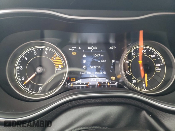 2022 Jeep Cherokee Limited with VIN 1C4PJMDX4ND503248, listed as a Copart auction lot 42770205 with 18,142 mi miles and Salvage Title. Bid and sale history available at DreamBid. Image 9.