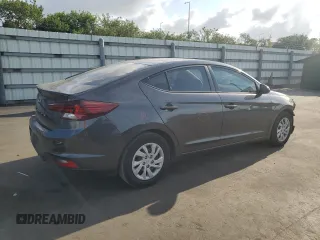 2020 Hyundai Elantra SE z VIN 5NPD74LF6LH576168, wystawiony jako Copart lot #58530095 z przebiegiem 59 649 mil mil oraz Szkody całkowita. Historia ofert i sprzedaży dostępna na DreamBid. Obrazek 3.