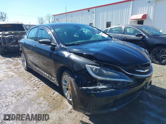 2016 Chrysler 200 LX with VIN 1C3CCCFB7GN186068, listed as a IAAI auction lot 41656971 with 141,170 mi miles and . Bid and sale history available at DreamBid. Image 1.