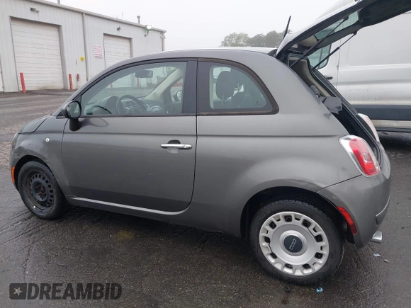 2013 FIAT 500 Pop with VIN 3C3CFFAR8DT664796, listed as a IAAI auction lot 42483443 with 89,636 mi miles and . Bid and sale history available at DreamBid. Image 3.