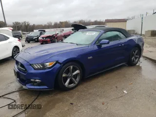 2015 Ford Mustang GT Premium with VIN 1FATP8FF7F5340377, listed as a Copart auction lot 78509824 with 91,524 mi miles and Salvage Title. Bid and sale history available at DreamBid. Image 1.