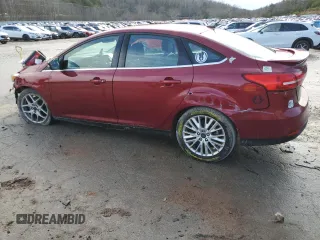 2015 Ford Focus Titanium with VIN 1FADP3J22FL239884, listed as a Copart auction lot 47628525 with 181,624 mi miles and Salvage Title. Bid and sale history available at carsss.com. Image 2.