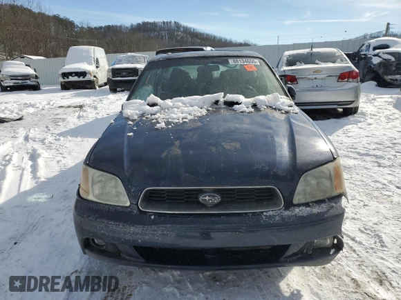 2004 Subaru Legacy Sedan (Natl) L with VIN 4S3BE625847207352, listed as a Copart auction lot 88134655 with 128,902 mi miles and Salvage Title. Bid and sale history available at carsss.com. Image 5.
