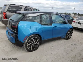 2018 BMW i3 with VIN WBY7Z4C58JVD96137, listed as a Copart auction lot 45756143 with 56,203 mi miles. Bid and sale history available at carsss.com. Image 3.