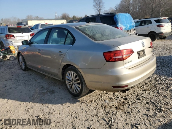 2015 Volkswagen Jetta Sedan 1.8T SE with VIN 3VWD07AJ6FM302428, listed as a Copart auction lot 48580005 with 95,836 mi miles and Salvage Title. Bid and sale history available at carsss.com. Image 2.