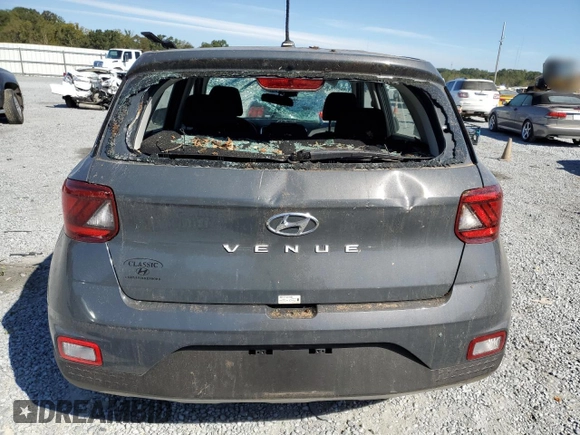 2024 Hyundai Venue SE with VIN KMHRB8A34RU314339, listed as a Copart auction lot 74602664 with 2,960 mi miles and Salvage Title. Bid and sale history available at DreamBid. Image 6.