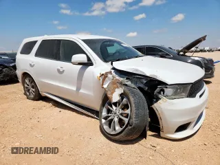 2020 Dodge Durango GT with VIN 1C4RDHDG2LC145836, listed as a Copart auction lot 58316985 with 117,736 mi miles and Salvage title. Bid and sale history available at DreamBid. Image 4.