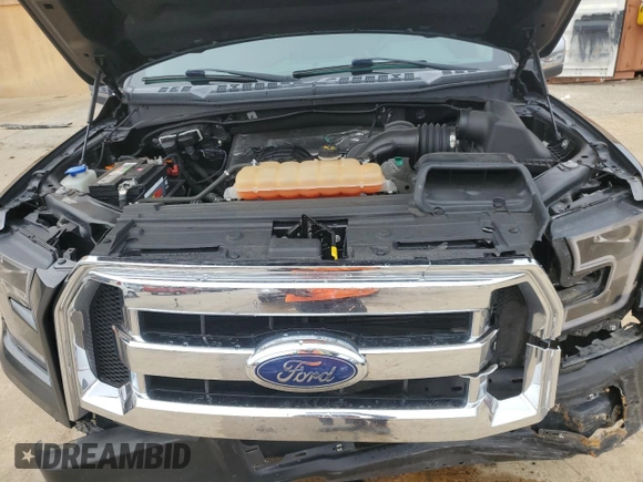2015 Ford F-150 XL with VIN 1FTEX1C8XFFA48801, listed as a Copart auction lot 43728595 with 144,829 mi miles and Salvage Title. Bid and sale history available at carsss.com. Image 11.
