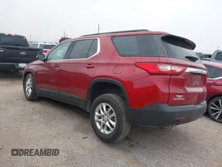 2020 Chevrolet Traverse LT with VIN 1GNERHKW0LJ264997, listed as a IAAI auction lot 41867518 with 36,717 mi miles and . Bid and sale history available at DreamBid. Image 3.