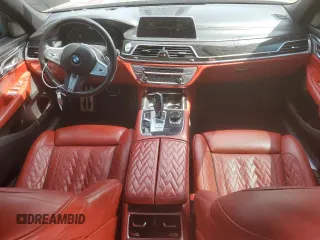 2020 BMW 7 Series 750i xDrive with VIN WBA7U2C07LGJ59228, listed as a Copart auction lot 65456183 with 47,829 mi miles. Bid and sale history available at carsss.com. Image 8.