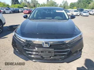 2021 Honda Accord Touring with VIN 1HGCV3F91MA007630, listed as a Copart auction lot 55778435 with 44,491 mi miles and Salvage title. Bid and sale history available at DreamBid. Image 5.