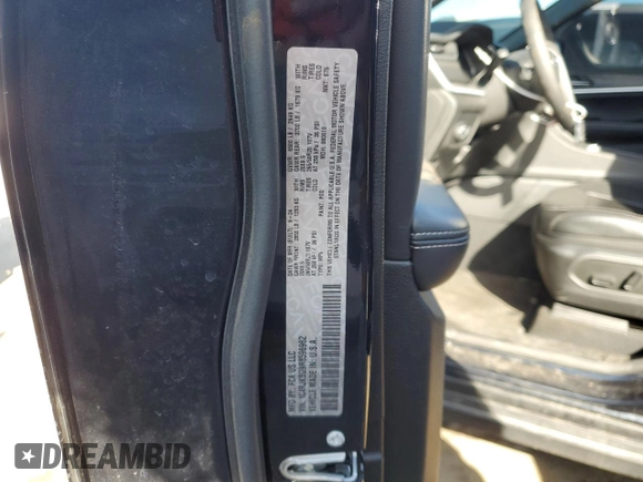 2024 Jeep Grand Cherokee Limited z VIN 1C4RJKBG9R8596962, wystawiony jako Copart lot #51302545 z przebiegiem 5 929 mil mil oraz Czysty tytuł • Clean title. Historia ofert i sprzedaży dostępna na DreamBid. Obrazek 13.