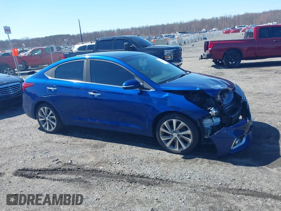 2018 Hyundai Accent Limited with VIN 3KPC34A33JE004671, listed as a IAAI auction lot 41825396 with 69,206 mi miles. Bid and sale history available at carsss.com. Image 13.