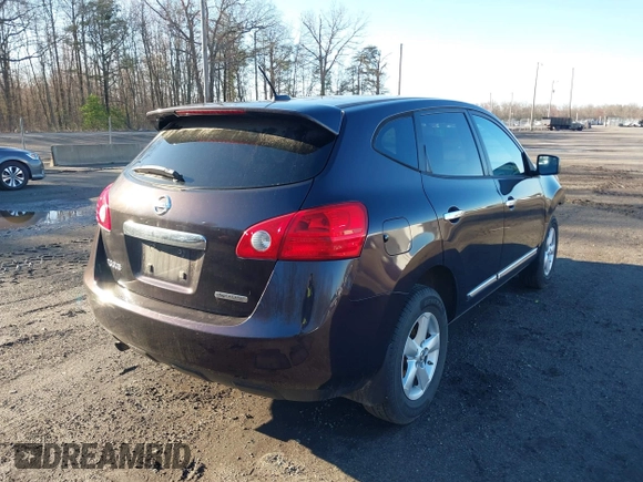2013 Nissan Rogue SL with VIN JN8AS5MT4DW554181, listed as a IAAI auction lot 41846110 with 144,340 mi miles. Bid and sale history available at carsss.com. Image 4.