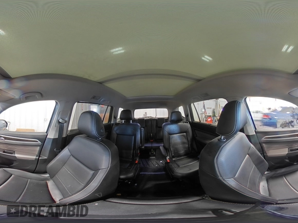 2022 Volkswagen Atlas SE with VIN 1V2KP2CA5NC550397, listed as a Copart auction lot 87377514 with 56,235 mi miles and Salvage title. Bid and sale history available at DreamBid. Image 16.